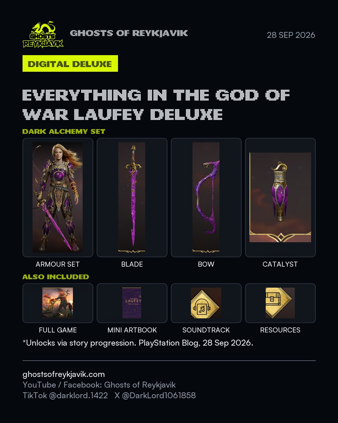 Everything in the God of War Laufey deluxe.